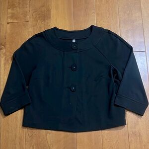 Hanna Andersson Black Lightweight Jacket Size S Holiday Kidcore Party Event